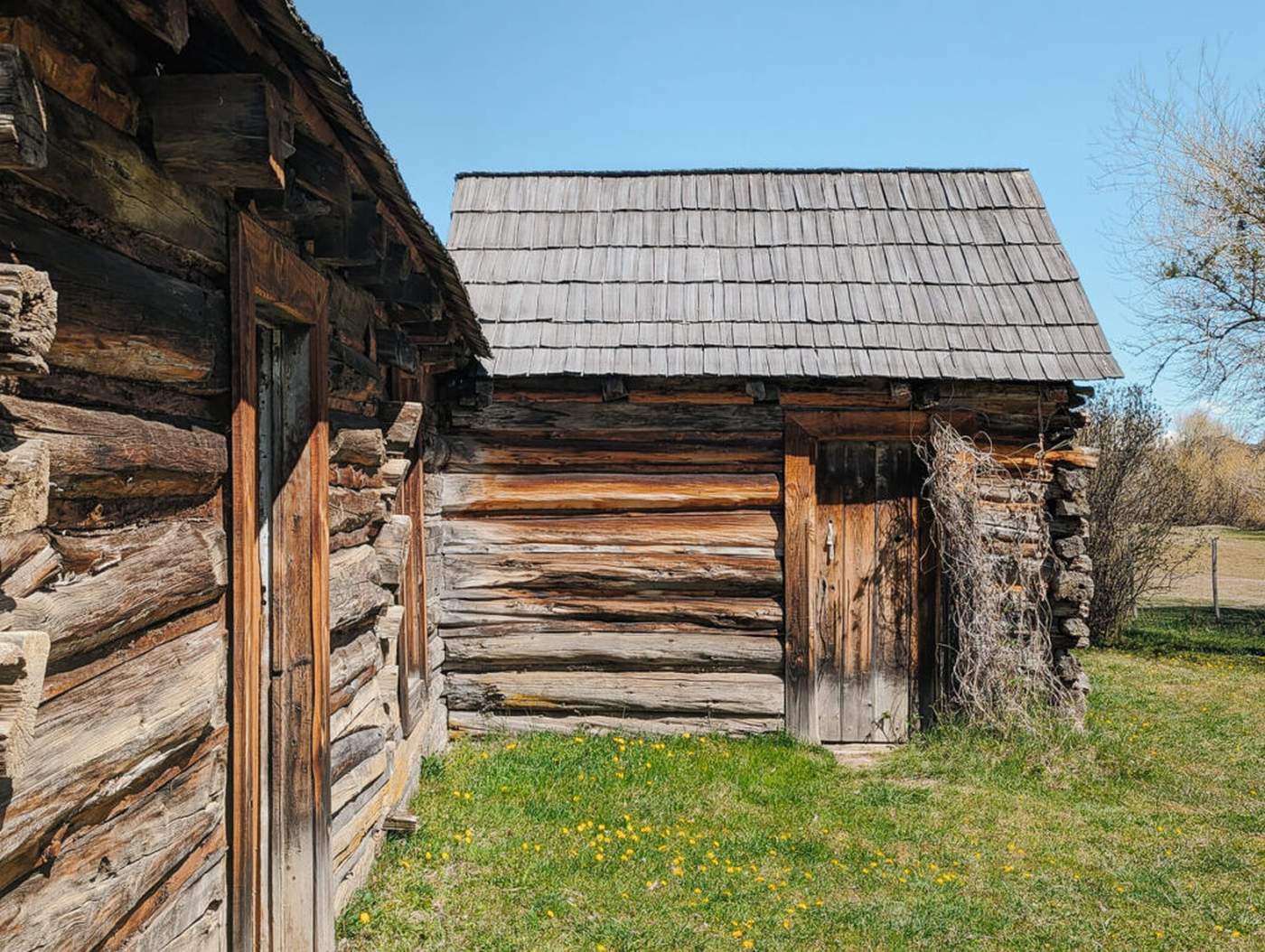 The log cabin near Cholila where Butch Cassidy and the Sundance Kid once lived